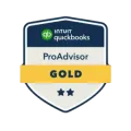 QuickBooks ProAdvisor Gold Certified